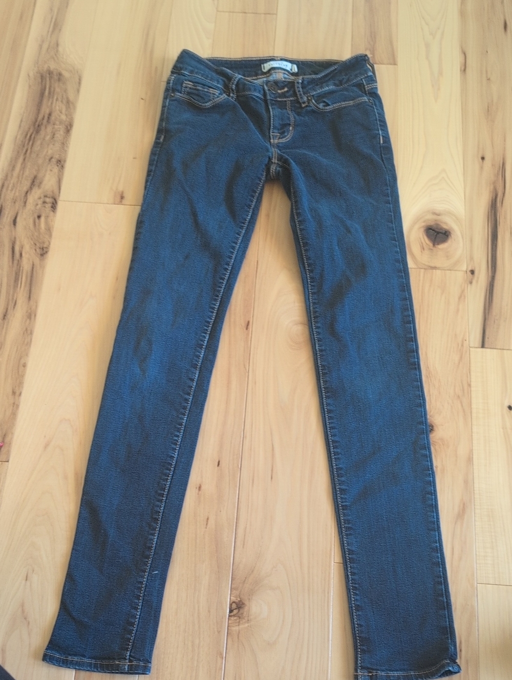 Bullhead Black Skinny Jeans Juniors Size 1 - Medium Blue Great Condition